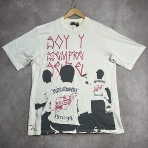 Vtg Rocawear XL HipHop Y2K  90's Rare Soy y Siempre Sere Spanish Heritage *stain